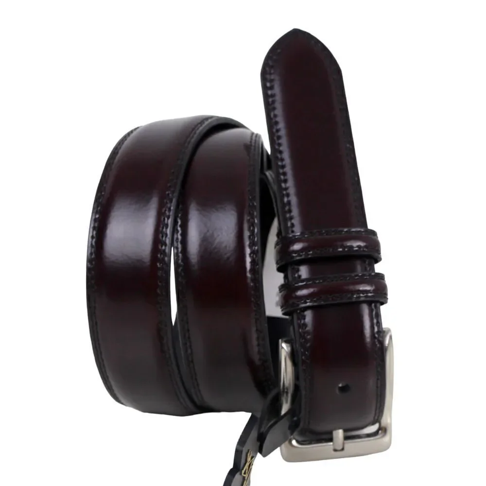 NWT Men's Wearhous BROWN GENUINE LEATHER 1 1/4